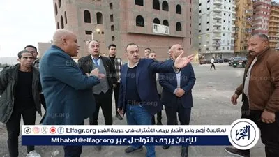 محافظ أسيوط يتفقد أعمال تطوير ورصف شارع ترعة عبد الله بحي غرب 