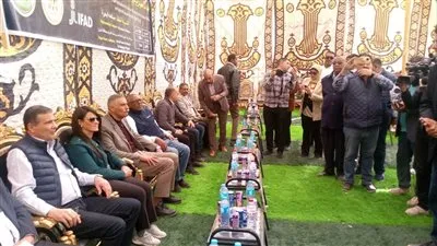 وزراء التخطيط والزراعة ومحافظ أسوان يتفقدون مشروعات تأهيل المساقي وتطوير المصرف الزراعي بوادي الصعايدة بإدفو