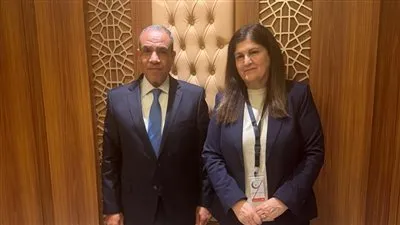 وزير الخارجية يلتقي بنظيرته الفلسطينية