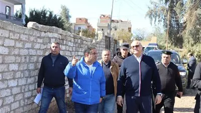 محافظ القليوبية يقود حملة مكبرة لإزالة تعديات خرسانية بقرية مجول