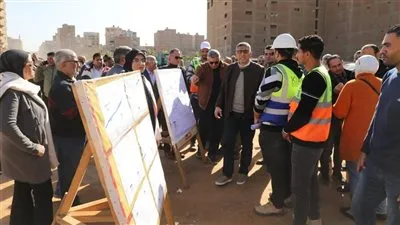 محافظ الجيزة يتفقد نسب التنفيذ بمشروع رصف وتطوير طريق الإخلاص بالطالبية والعمرانية