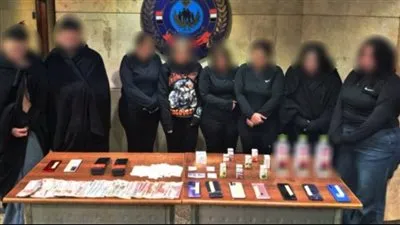 ضبط عصابة نسائية تدير نادي صحى فى ممارسة الأعمال المنافية للآداب بالنزهة