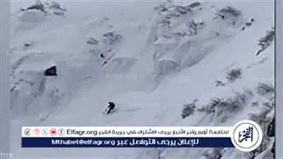 انهيار جليدي مباغت في أندورا يجرف متزلجة محترفة وكلبها ويوثق لحظات الرعب بالفيديو