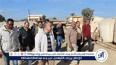 زيارة مفاجئة لرئيس مياه الفيوم لمخازن الشركة لوضع منظومة متكاملة لتعظيم الاستفادة من الأصول