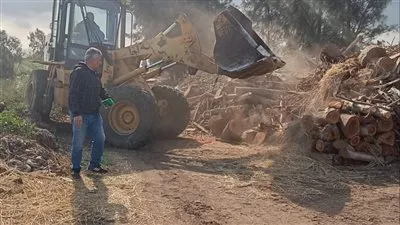 لجنة للمرور والمتابعة والتفتيش على مكامير الفحم النباتي بمراكز الدقهلية