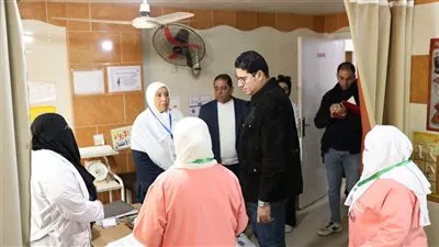 نائب محافظ الدقهلية يتفقد وحدة طب الأسرة بقرية البرامون