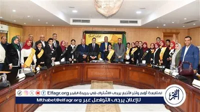 محافظ الفيوم يشهد تدشين عدد من المبادرات الطلابية للتوعية بالقضايا المجتمعية