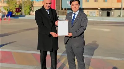 عبداللطيف يصطحب نظيره الياباني لتفقد 