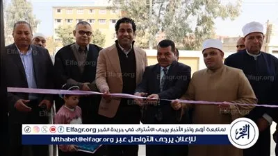  إفتتاح مسجدي التقوى والروضة ببني سويف بتكلفة 6.7 مليون جنيه