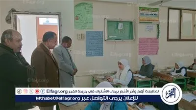 وكيل تعليم أسيوط يتابع لجان امتحانات الشهادة الإعدادية بمدارس منفلوط 