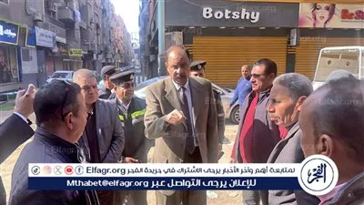 محافظ سوهاج يتفقد جاهزية منطقة شارع شريف والشوارع المتفرعة للرصف بحي شرق