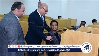 النعماني..يتفقد امتحانات كلية طب وجراحة الفم والأسنان