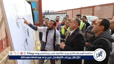 رئيس مياه الغربية يتفقد محطة معالجة صرف صحي نجريج الجديدة