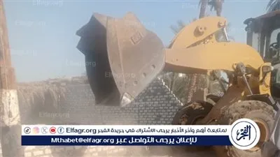 ضمن الموجة 28.. إزالة 38 حالة واسترداد 23 ألف متر تعديات خلال حملة مكبرة بدشنا