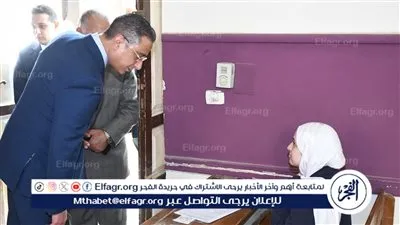 محافظ الفيوم يتفقد عددًا من لجان امتحانات الشهادة الإعدادية