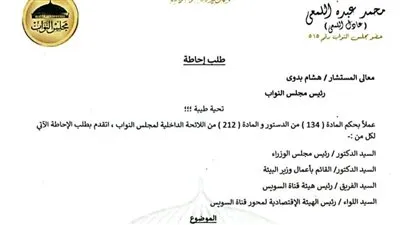 برلماني يتقدم بطلب إحاطة بشأن جنوح وغرق السفينة FENER قبالة سواحل بورسعيد ويؤكد: تمثل خطر بيئي واقتصادي