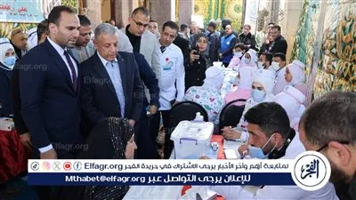 محافظ الإسماعيلية يشهد فعاليات مبادرة «دمتم سند» بالقنطرة شرق 