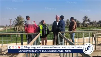 رئيس شركة مياه بني سويف تتابع أعمال تجديد محطة معالجة صرف ننا بإهناسيا