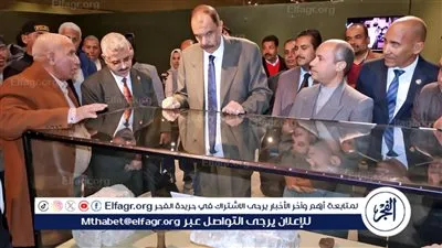 محافظ سوهاج يفتتح معرض مكتشفات الآثاريين المصريين بمتحف سوهاج 