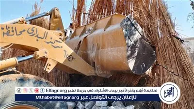 إزالة 7 حالات تعدي في 3 مراكز فى أسيوط 