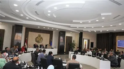 «صقر 163» يختبر جاهزية أجهزة أسوان.. اجتماعات مكثفة استعدادًا لمواجهة السيول والأزمات