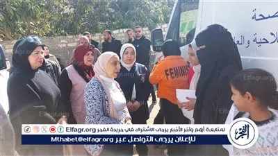 صحة الإسماعيلية توقع الكشف على 774 مواطنًا في قافلة الطبية بالقنطرة غرب