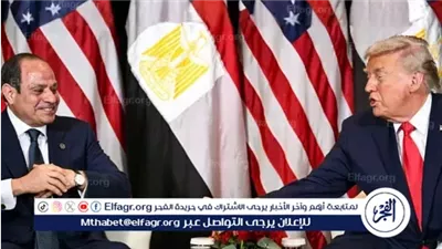 عاجل- الرئيس السيسي: ترامب أولى اهتمامًا بملف سد النهضة منذ بداية ولايته