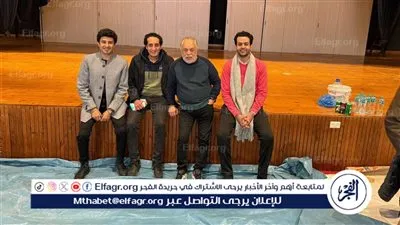 أشرف زكي يتابع ميدانيا أعمال ترميم مسرح نقابة المهن التمثيلية بالإسكندرية