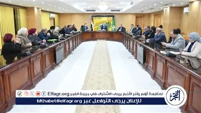 محافظ الفيوم يلتقي أعضاء مجلسي النواب والشيوخ الجدد