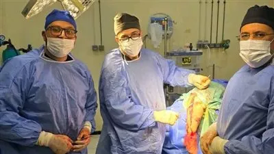 نجاح أول عملية تركيب مفصل صناعي بمستشفى بلقاس العام