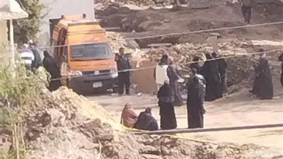 خروج جثامين أم وأبنائها الأربعة ضحايا تسرب الغاز من مشرحة بنها وسط حزن الأهالي