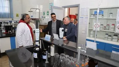 رئيس مياه القليوبية يستقبل نائب رئيس القابضة للمياه لتفقد محطة مياه سرياقوس