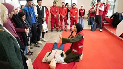 الهلال الأحمر المصري يشارك في معرض القاهرة الدولي للكتاب 2026 بفعاليات ثقافية وتطوعية ومنتجات تراثية