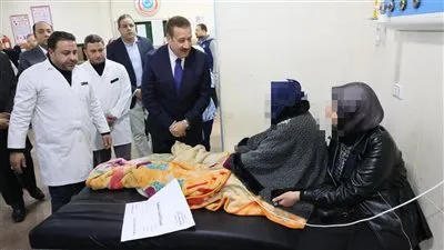 خلال زيارة مفاجئة..محافظ المنوفية يحيل 150 من العاملين بمستشفى قويسنا للتحقيق 