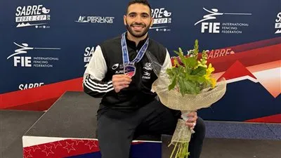زياد السيسي بطل سلاح السيف: برونزية كأس العالم خطوة في طريق حلم الميدالية الأولمبية