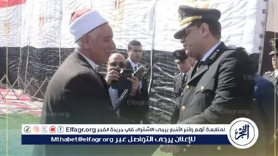 مدير مديرية أوقاف الفيوم يهنئ مدير أمن الفيوم بمناسبة عيد الشرطة
