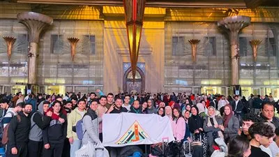 جامعة بنها تشارك في رحلة قطار الشباب 