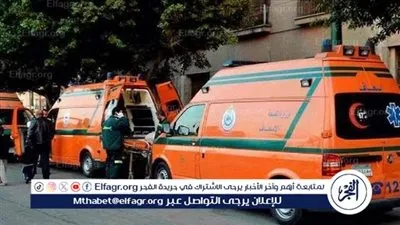 مصرع سائق إثر انقلاب سيارة ربع نقل بالطريق الصحراوي الشرقي بالمنيا