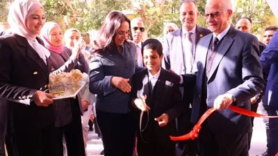 وزيرة التضامن تفتتح مجمع رعاية وتأهيل الأبناء من ذوي الإعاقة بعين شمس