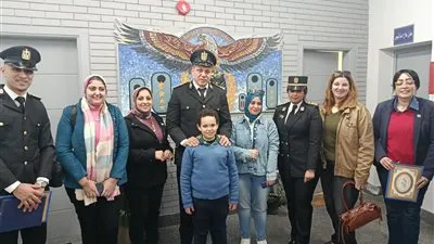 بمشاركة 7 آلاف شاب..وفد شبابي يهنئ رجال الشرطة بالإسكندرية