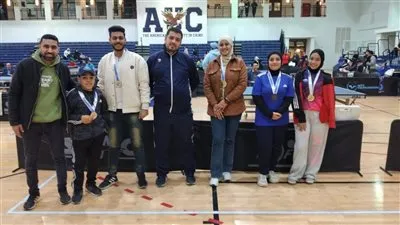 جامعة بنها تحصد 5 ميداليات في بطولة الجامعات المصرية لتنس الطاولة لذوي الهمم