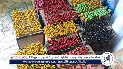 الفيوم: ضبط مصنع غير مرخص بداخلة 9 طن ونص اندومي و29 ألف قطعة بسكويت 