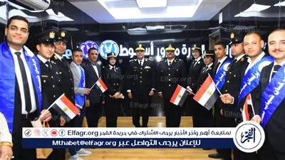 وفد من الشباب والرياضة بأسيوط يزور الإدارات الشرطية لتهنئة رجال الشرطة بعيدهم 