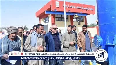 صور.. محافظ الأقصر يتابع مشروعات الصرف الصحي بأرمنت