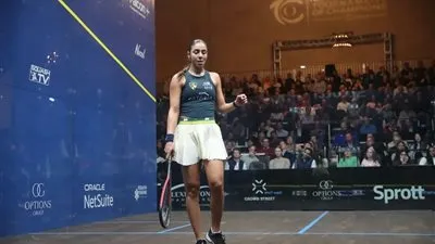 نجمة وادى دجلة هانيا الحمامى تتأهل إلى نصف نهائي بطولة سبروت للأبطال 2026 المقدَّمة من كراود ستريت