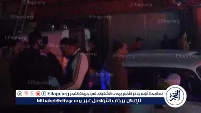 إصابة 9 أشخاص في حريق مول شهير بالبحيرة