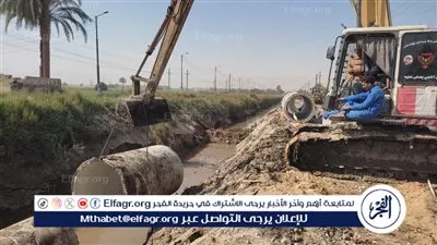 محافظ قنا: 18.5 مليون جنيه لتغطية ترعة الخطارة بنقادة بطول 900 متر