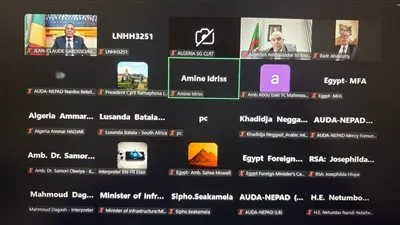 وزير الخارجية يشارك في الاجتماع الافتراضي للمبادرة الرئاسية لرواد البنية التحتية ويؤكد الدور المصري في دعم مشروعات الربط الإقليمي والتنمية القارية