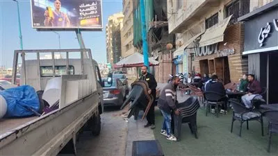 55 إشغالًا.. حملة مكبرة بحي وسط في الإسكندرية