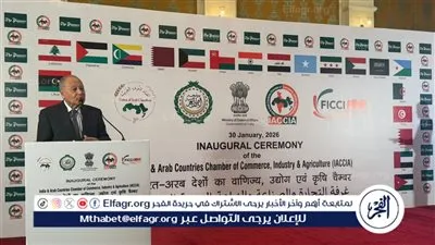 أبو الغيط يشارك في افتتاح غرفة التجارة العربية الهندية